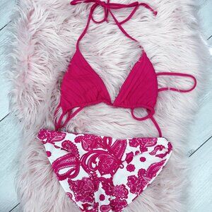 Mikoh Swimwear Hawaiian Print Bikini